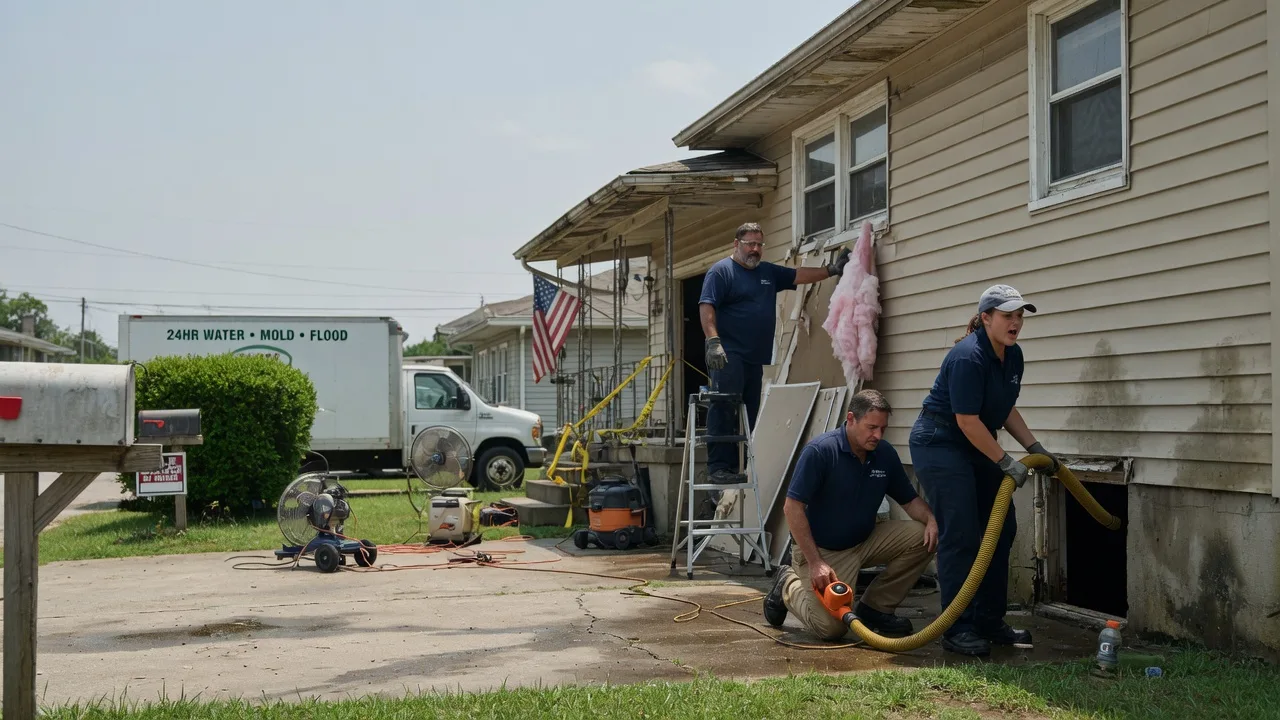 Water Damage Repair in Lisbon, ND near me